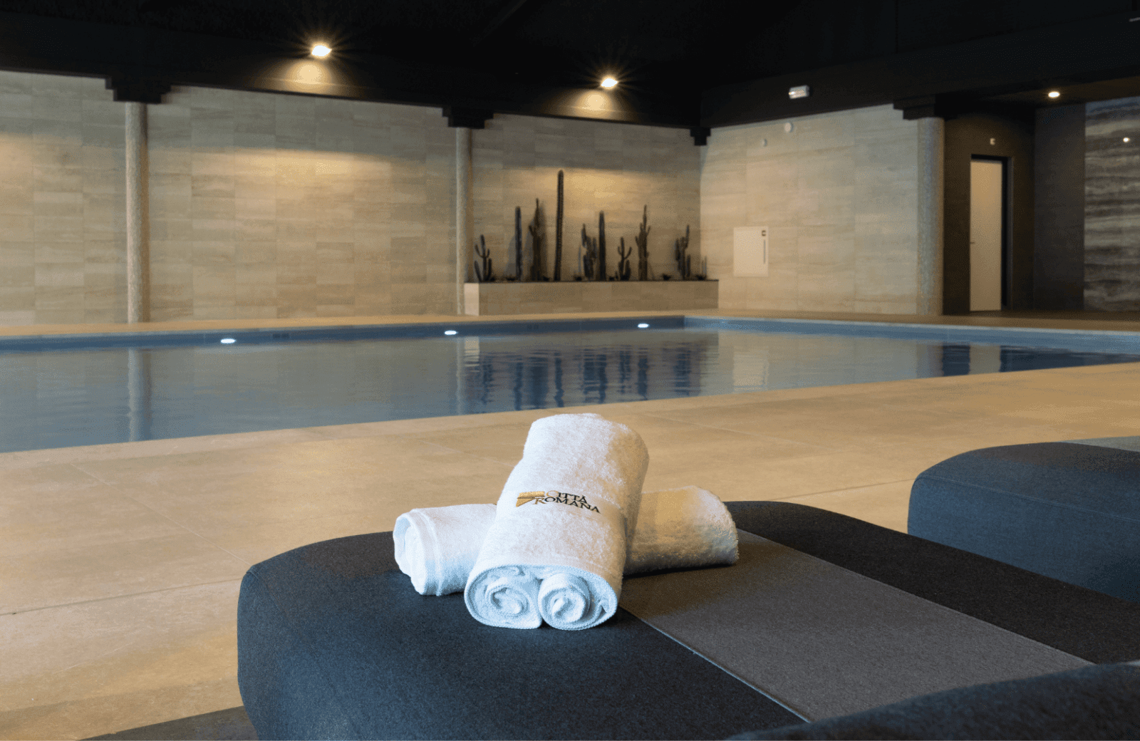 Binnenzwembad bij vakantiepark in Hellevoetsluis