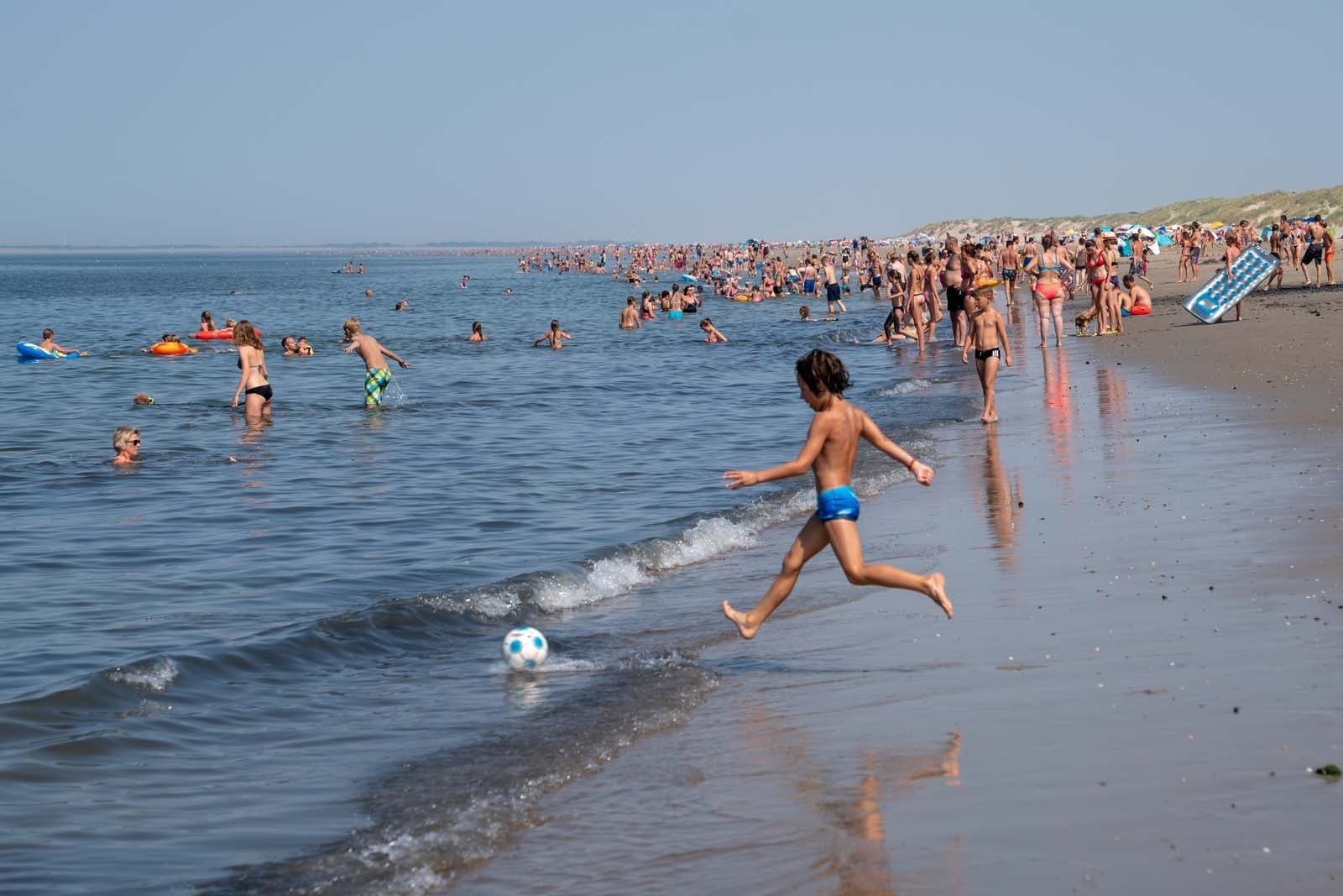 Strand in Zuid Holland