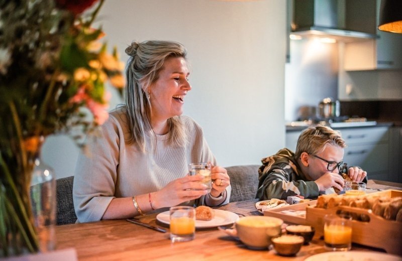 Vakantiepark bij rotterdam ontbijten