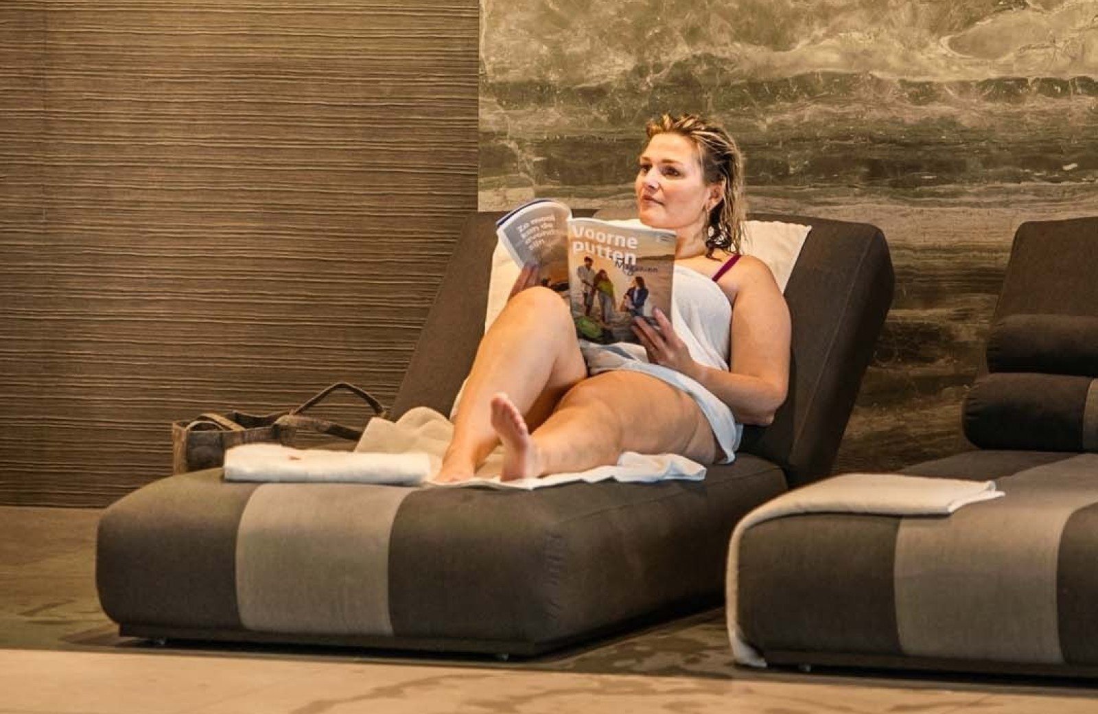 Zwembad bij vakantiepark Voorne Putten